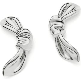 Missoma Missoma Mark Gong Bow Oversized Stud Earrings