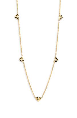 Missoma Missoma Molten Heart Mini Charm Choker