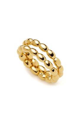 Missoma Missoma Molten Olive Stacking Ring