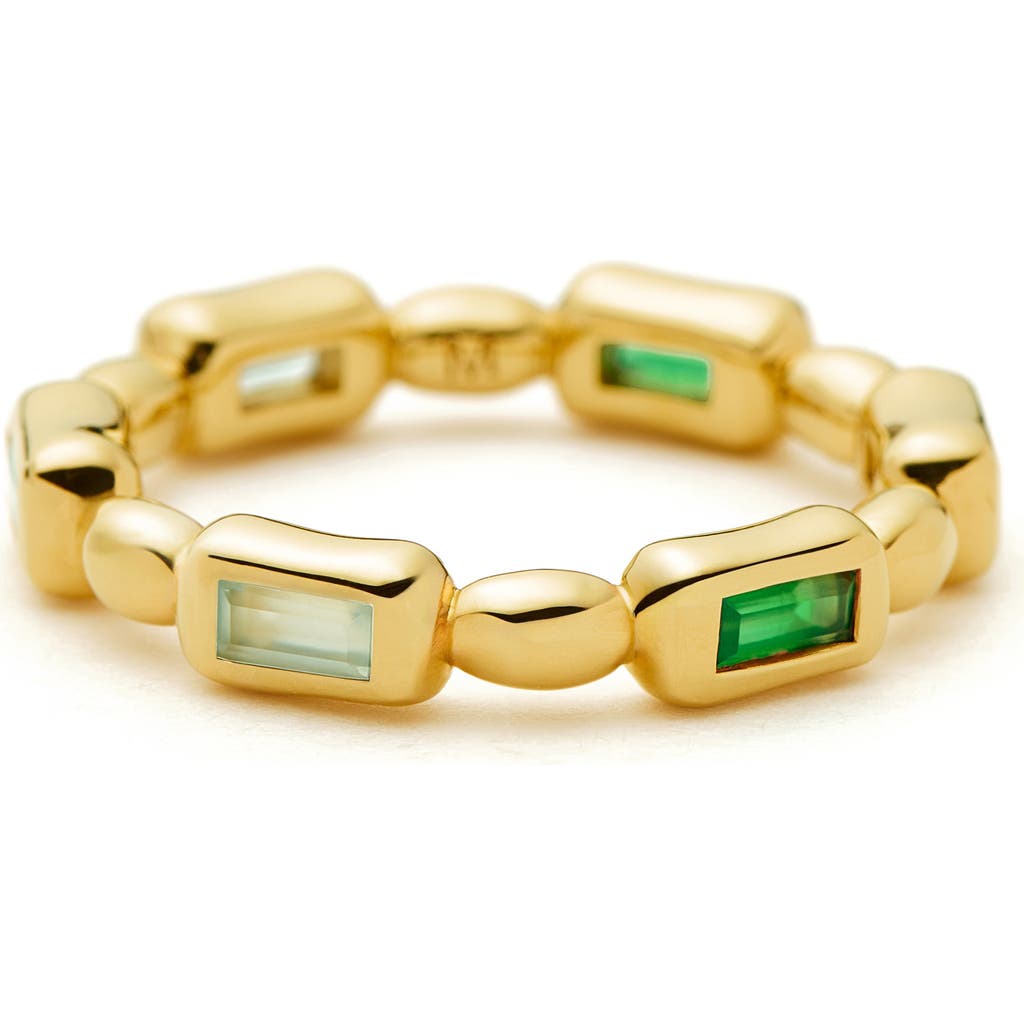 Missoma Missoma Molten Stone Stacking Ring