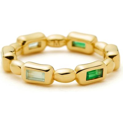 Missoma Missoma Molten Stone Stacking Ring