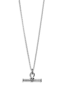 Missoma Missoma Ridge T-Bar Pendant Necklace