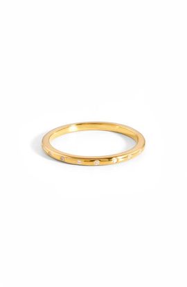 Missoma Missoma Solar Studded Stacking Ring