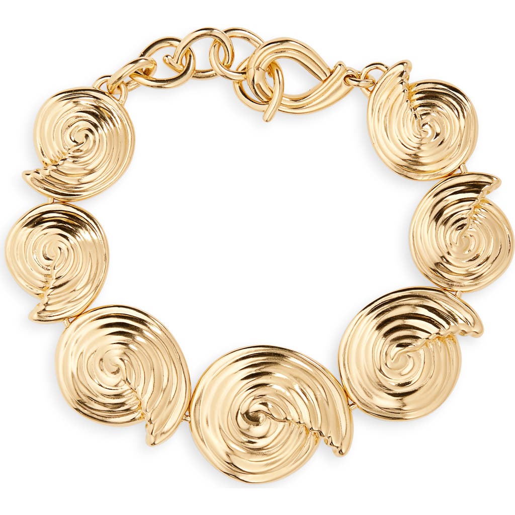 Missoma Missoma Spiral Statement Bracelet