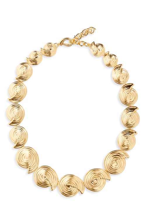 Missoma Missoma Spiral Statement Necklace