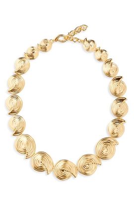 Missoma Missoma Spiral Statement Necklace