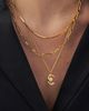 Missoma Women's 18K-Yellow-Gold Vermeil Curly Molten Initial Pendant Necklace - 2