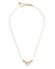 Missoma Women's Harris Reed x Missoma In Good Hands 18K-Gold-Plated, Black Onyx & Cultured Freshwater Pearl Necklace - 1