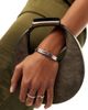 Missoma Women's Magma 18K-Gold-Plated Or Rhodium-Plated Hinged Bangle - 2