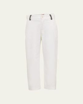 Missoni Boy's Straight Leg Suit Trousers