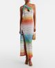 Missoni Missoni Asymmetric lamé maxi dress - 2