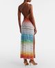 Missoni Missoni Asymmetric lamé maxi dress - 3