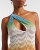 Missoni Missoni Asymmetric lamé maxi dress - 4