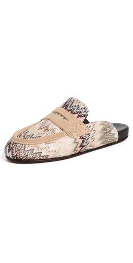 Missoni Missoni Bea Flats Raschel Snake Beige