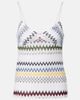 Missoni Missoni Chevron lamÃ© tank top - 1