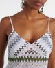 Missoni Missoni Chevron lamÃ© tank top - 4