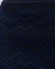 Missoni Missoni Chevron Miniskirt Solid Navy Blue - 6