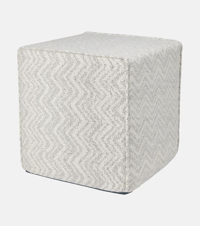 Missoni Missoni Columbia zigzag jacquard pouf