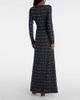 Missoni Missoni Cutout knitted lamÃ© maxi dress - 3