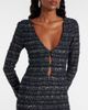 Missoni Missoni Cutout knitted lamÃ© maxi dress - 4