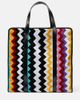 Missoni Missoni Cyrus leather-trimmed tote bag - 1