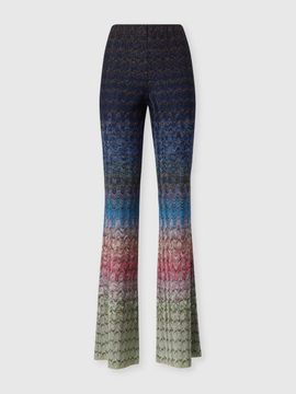 Missoni Missoni Dégradé Viscose Lamé Flare Trousers