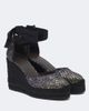 Missoni Missoni Eva sequined espadrille wedges - 1