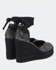 Missoni Missoni Eva sequined espadrille wedges - 3