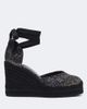 Missoni Missoni Eva sequined espadrille wedges - 5