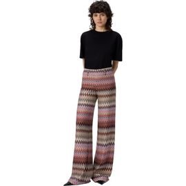 Missoni Missoni Flare Pants With Zigzag Pattern