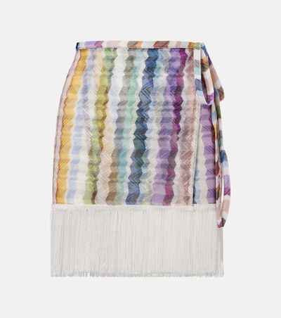 Missoni Missoni Fringed beach cover-up