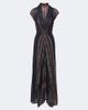 Missoni Missoni Gathered knitted maxi dress - 1