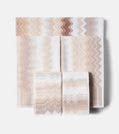 Missoni Missoni Giacomo Zigzag set of 5 cotton terry towels