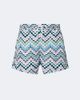 Missoni Missoni Greek Key swim trunks - 1