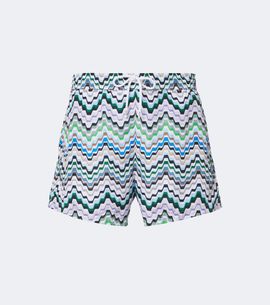 Missoni Missoni Greek Key swim trunks