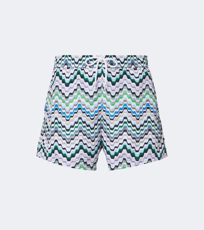 Missoni Missoni Greek Key swim trunks