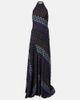 Missoni Missoni Halterneck knitted lamÃ© gown - 1
