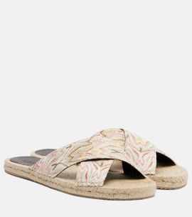 Missoni Missoni Harlow lamÃ© espadrille sandals