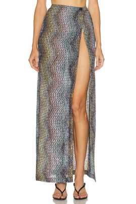 Missoni Missoni High Slit Long Skirt
