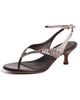 Missoni Missoni Jessie Sandals Raschel Snake Beige - 1