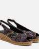 Missoni Missoni Joy 30 sequined espadrille wedges - 1