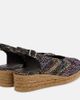 Missoni Missoni Joy 30 sequined espadrille wedges - 3