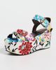 Missoni Missoni Julia Platform Sandals Julia Canvas Samoa Floral Print - 2