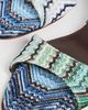 Missoni Missoni Julie Sandals Raschel Metallic Wave Evening Blue - 6