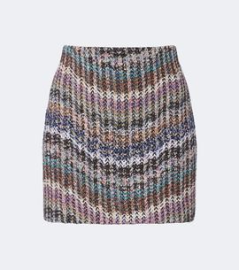 Missoni Missoni Knitted lamé miniskirt