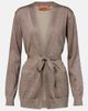 Missoni Missoni Knitted lamÃ© wrap cardigan - 1