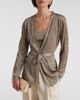Missoni Missoni Knitted lamÃ© wrap cardigan - 2