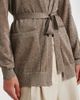 Missoni Missoni Knitted lamÃ© wrap cardigan - 4