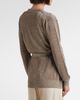 Missoni Missoni Knitted lamÃ© wrap cardigan - 5
