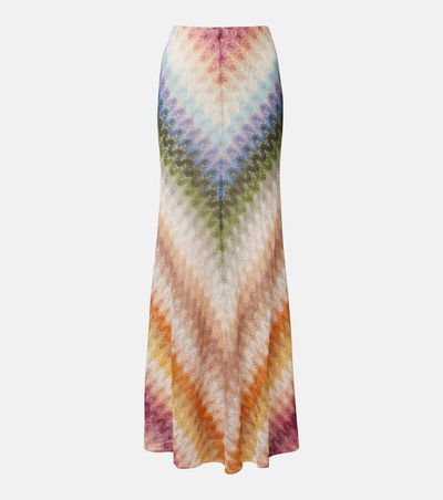 Missoni Missoni Knitted maxi skirt